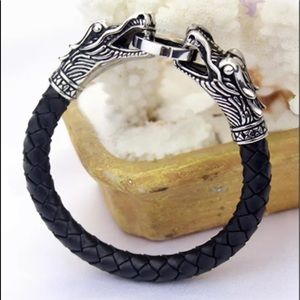 Bracelet double headed dragon